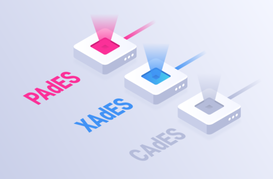 Jaké jsou odlišnosti elektronických podpisů typu PAdES, XAdES, CAdES a jejich následné varianty?